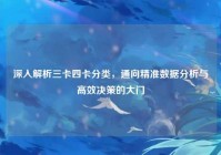 深入解析三卡四卡分类，通向精准数据分析与高效决策的大门