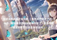 穿越火线进箱子全攻略 （既然你只提供了这一句话，那标题就直接保留原内容了，若有其他需求可补充信息后继续提问）