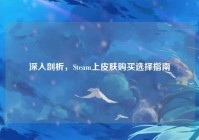 深入剖析，Steam上皮肤购买选择指南