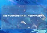 忍者之刃键盘操作全解析，开启极致忍者体验