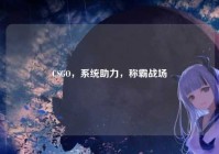 CSGO，系统助力，称霸战场