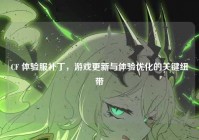 CF 体验服补丁，游戏更新与体验优化的关键纽带