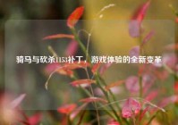骑马与砍杀1153补丁，游戏体验的全新变革