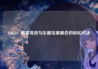 CSGO，畅享竞技与乐趣完美融合的轻松对决
