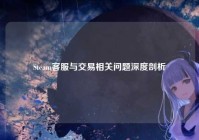 Steam客服与交易相关问题深度剖析