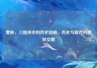 曹彬，三国杀中的历史回响，历史与游戏的独特交融