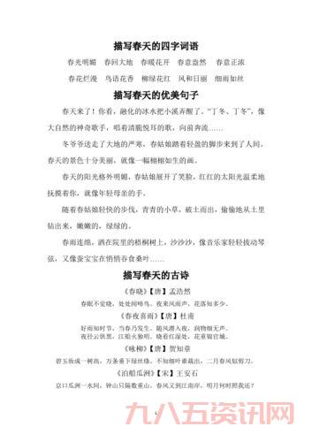 如何用成语描写春景？最美春日表达词汇推荐