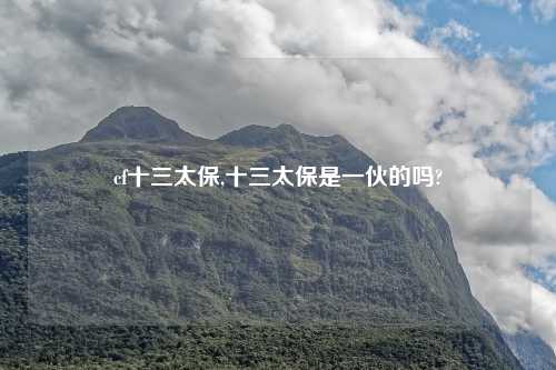 cf十三太保,十三太保是一伙的吗?