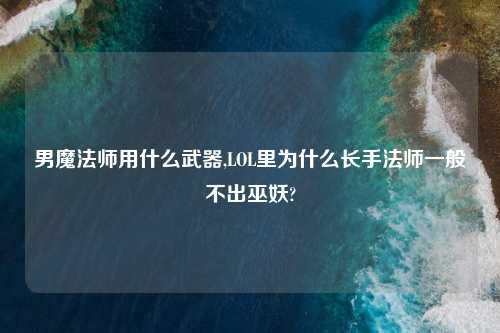 男魔法师用什么武器,LOL里为什么长手法师一般不出巫妖?