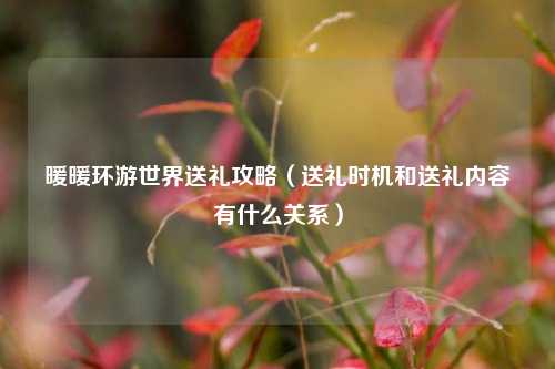 暖暖环游世界送礼攻略（送礼时机和送礼内容有什么关系）