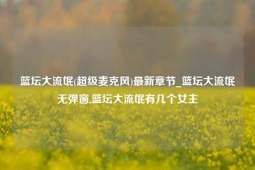 篮坛大流氓(超级麦克风)最新章节_篮坛大流氓无弹窗,篮坛大流氓有几个女主