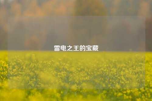 雷电之王的宝藏