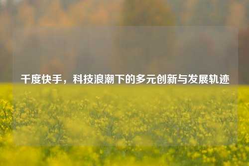 千度快手，科技浪潮下的多元创新与发展轨迹