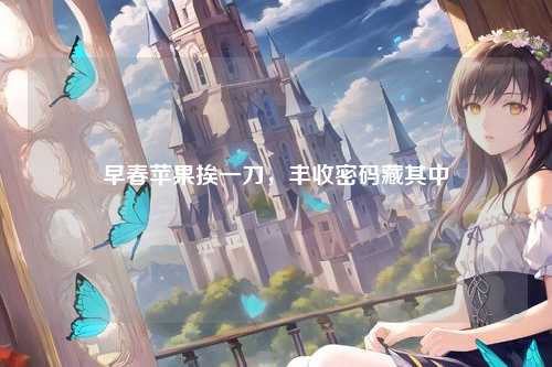 早春苹果挨一刀，丰收密码藏其中